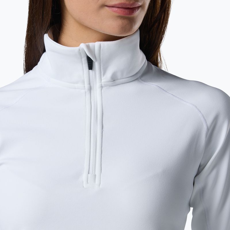 Кофта флісова жіноча Rossignol Mid Layer Stretch Half Zip white 5