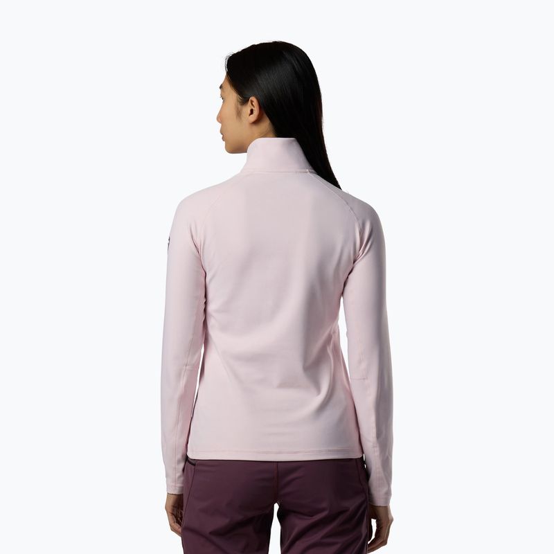 Кофта флісова жіноча Rossignol Mid Layer Stretch Half Zip pale lilac 3