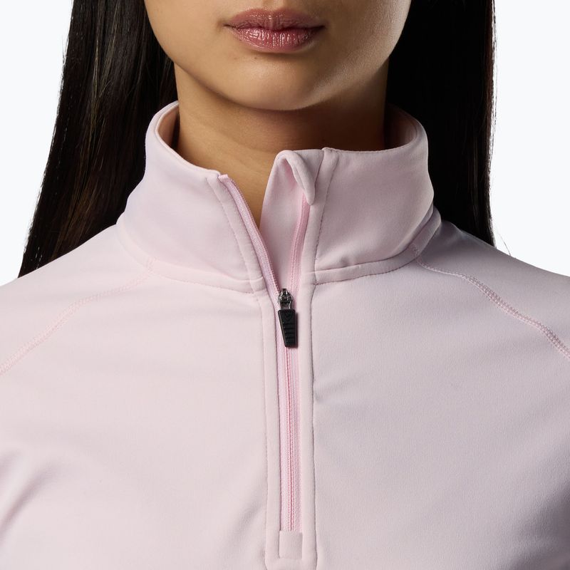 Кофта флісова жіноча Rossignol Mid Layer Stretch Half Zip pale lilac 5
