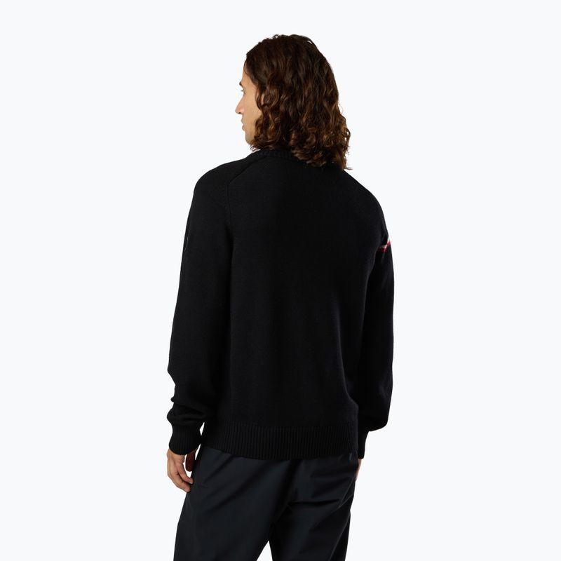 Светр чоловічий Rossignol Odysseus Crew Merino black 3