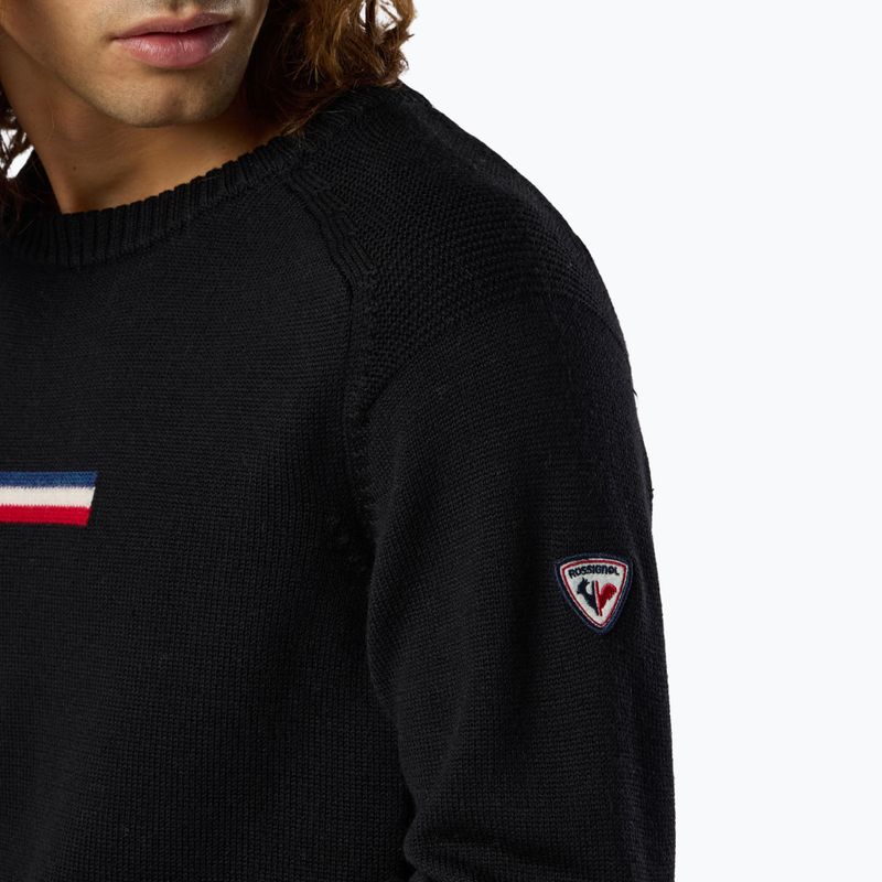 Светр чоловічий Rossignol Odysseus Crew Merino black 6