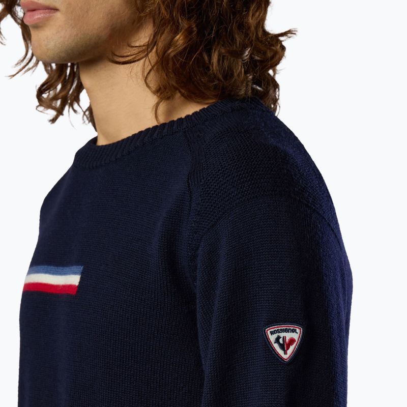 Светр чоловічий Rossignol Odysseus Crew Merino dark navy 6