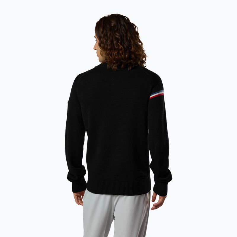 Светр чоловічий Rossignol Odysseus Half Zip Merino black 3