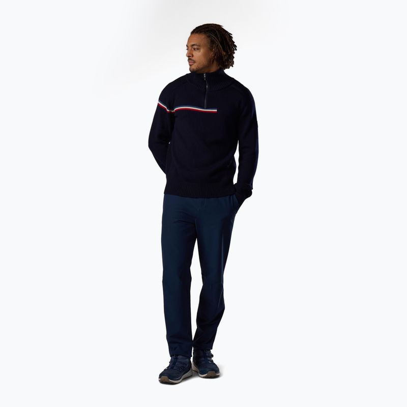 Светр чоловічий Rossignol Odysseus Half Zip Merino dark navy 2