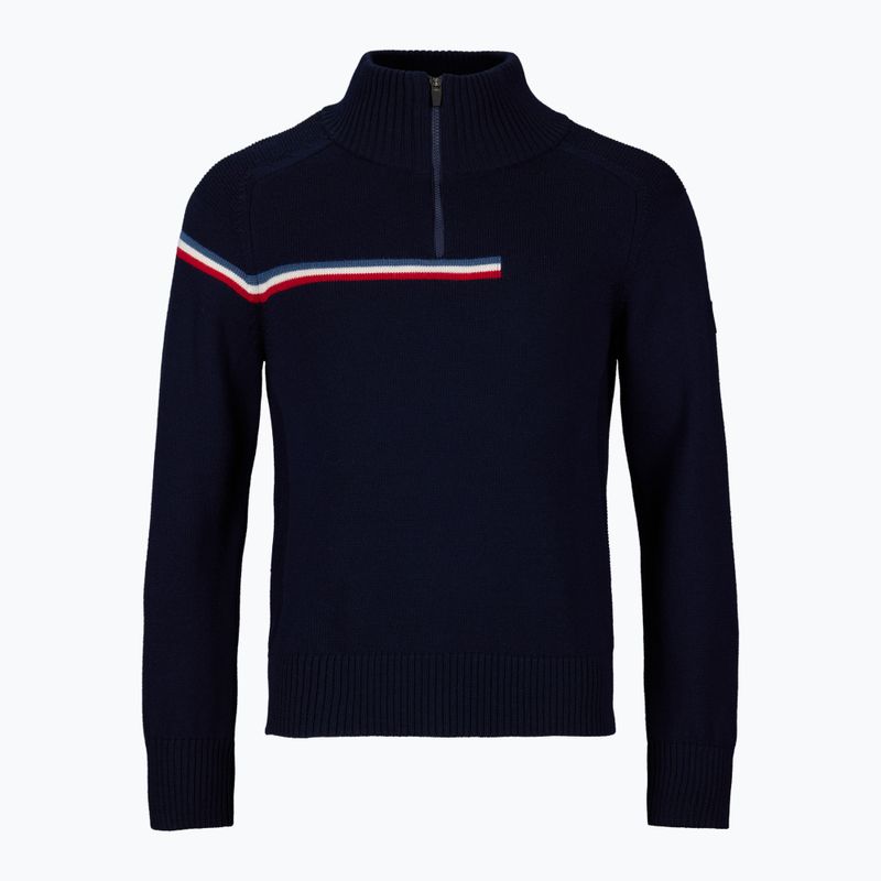 Светр чоловічий Rossignol Odysseus Half Zip Merino dark navy 7