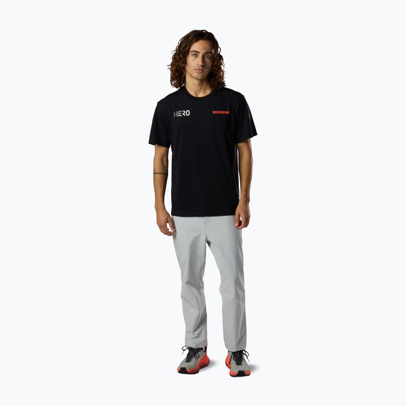 Футболка чоловіча Rossignol Hero Tee black 2