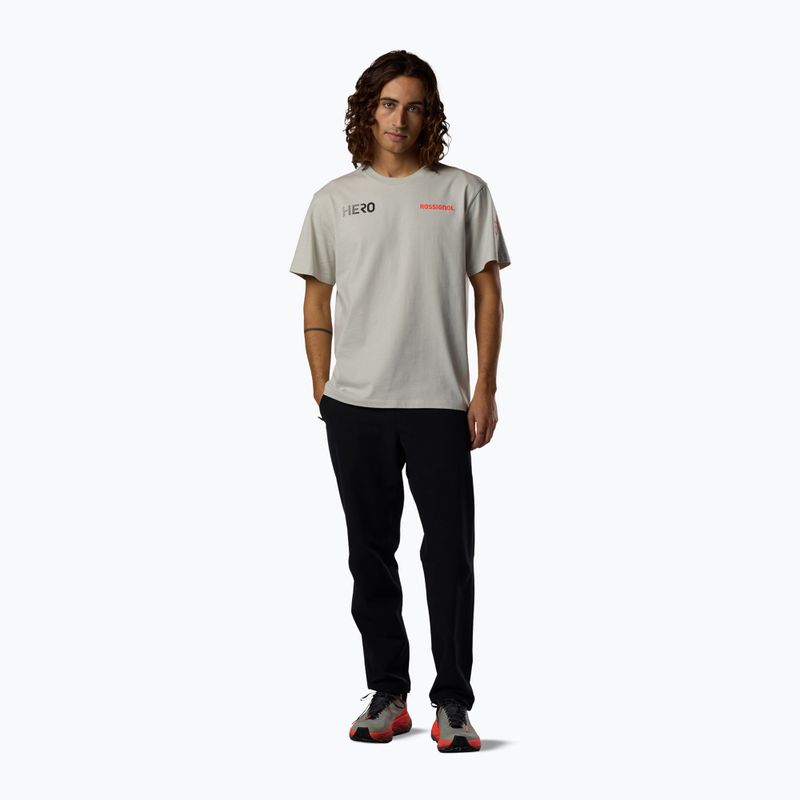 Футболка чоловіча Rossignol Hero Tee light grey 2