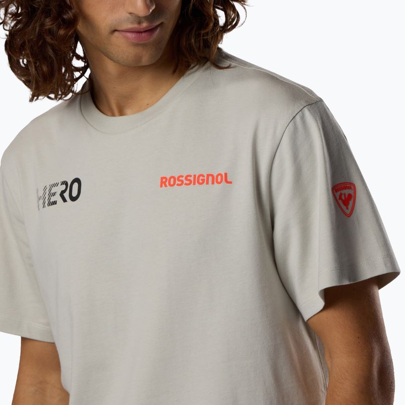 Футболка чоловіча Rossignol Hero Tee light grey 5