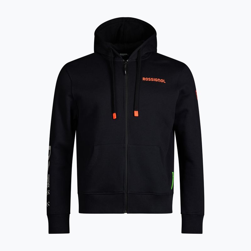 Кофта чоловіча Rossignol Hero Full Zip Hoodie black 9