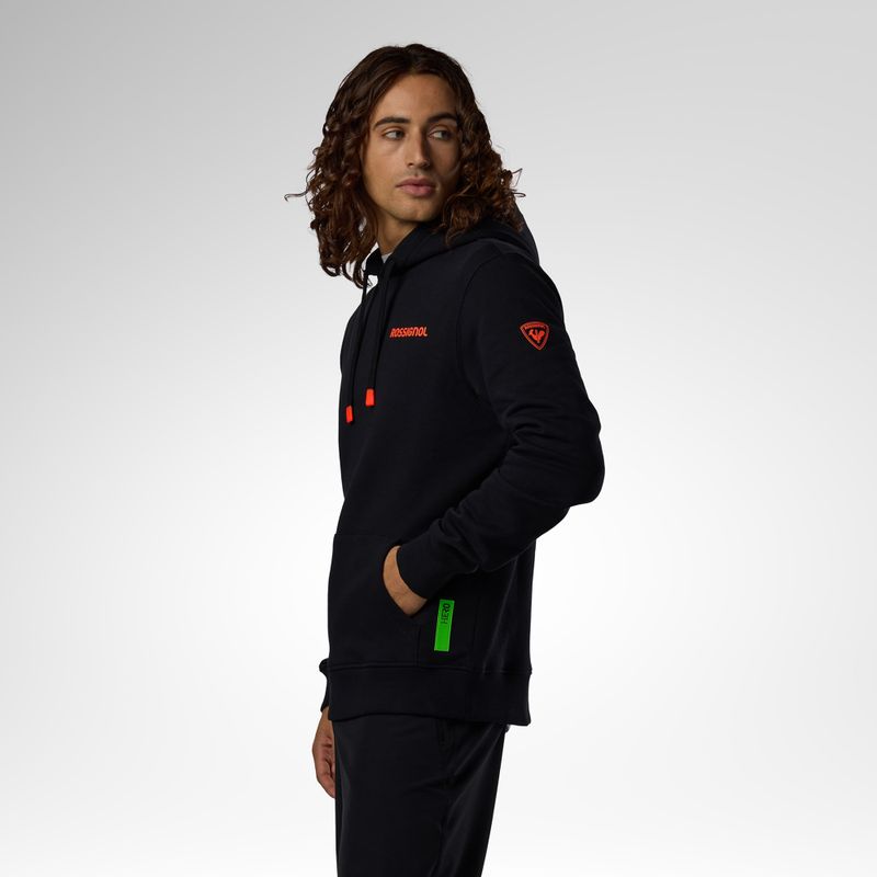 Кофта чоловіча Rossignol Hero Hoodie black 4