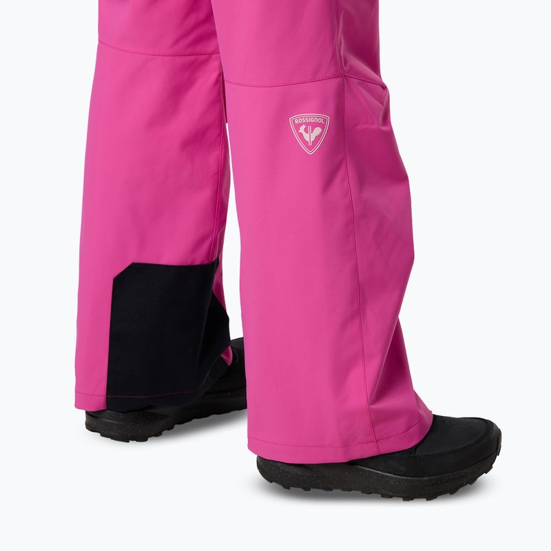 Штани лижні дитячі Rossignol Insulated electric fuchsia 6