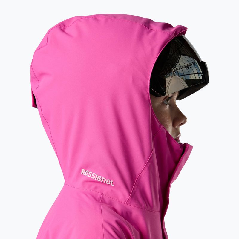 Куртка лижна дитяча Rossignol Wispile Insulated electric fuchsia 8