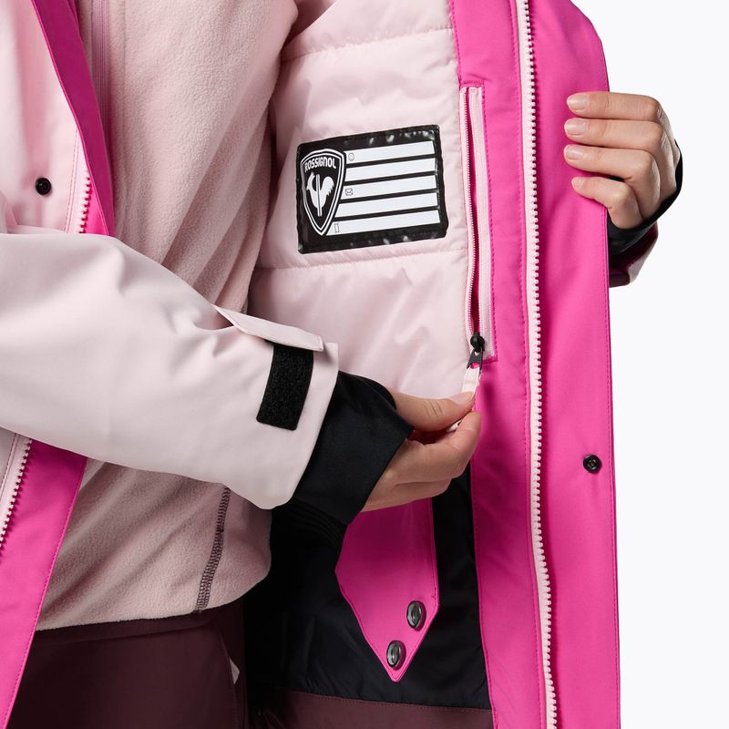 Куртка лижна дитяча Rossignol Wispile Insulated electric fuchsia 11