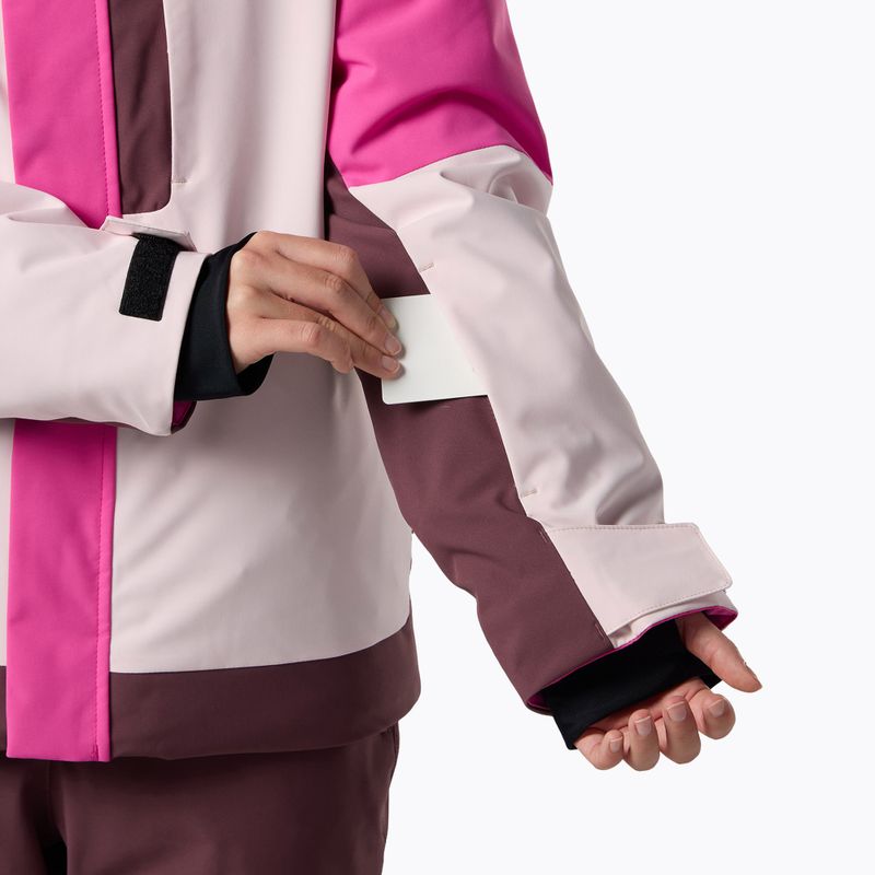 Куртка лижна дитяча Rossignol Wispile Insulated electric fuchsia 12