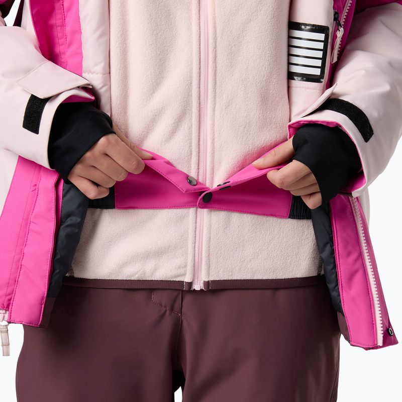 Куртка лижна дитяча Rossignol Wispile Insulated electric fuchsia 15