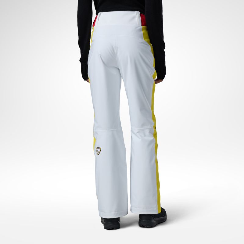 Штани лижні жіночі Rossignol JCC Valdiz white 3