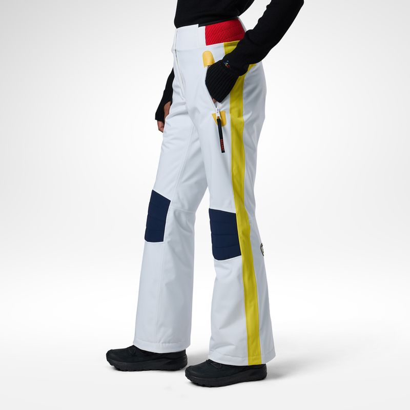 Штани лижні жіночі Rossignol JCC Valdiz white 4