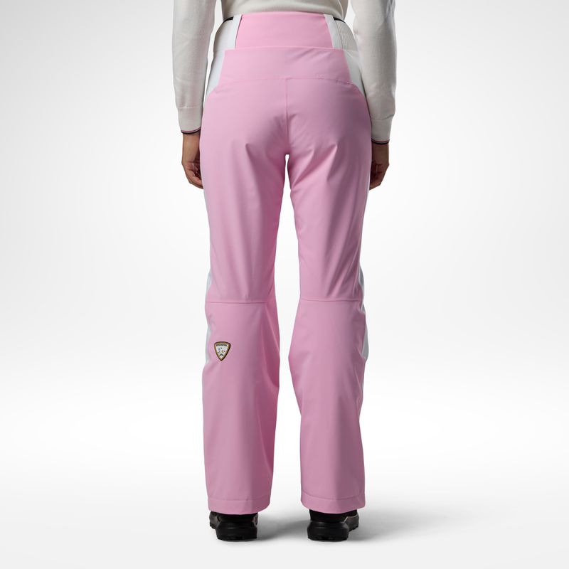 Штани лижні жіночі Rossignol JCC Valdiz new pink 3