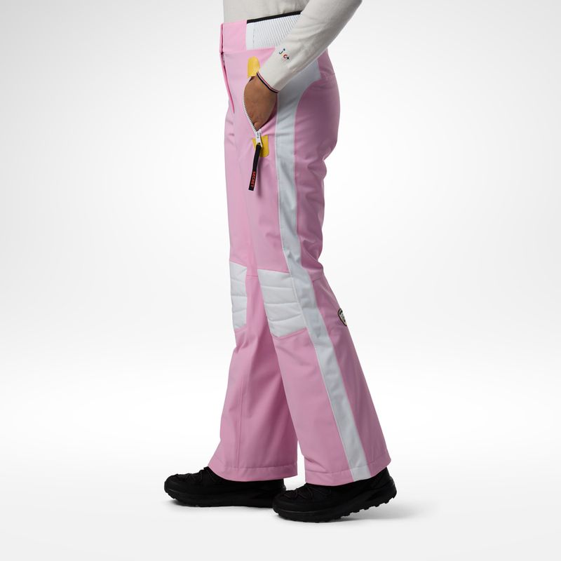 Штани лижні жіночі Rossignol JCC Valdiz new pink 4