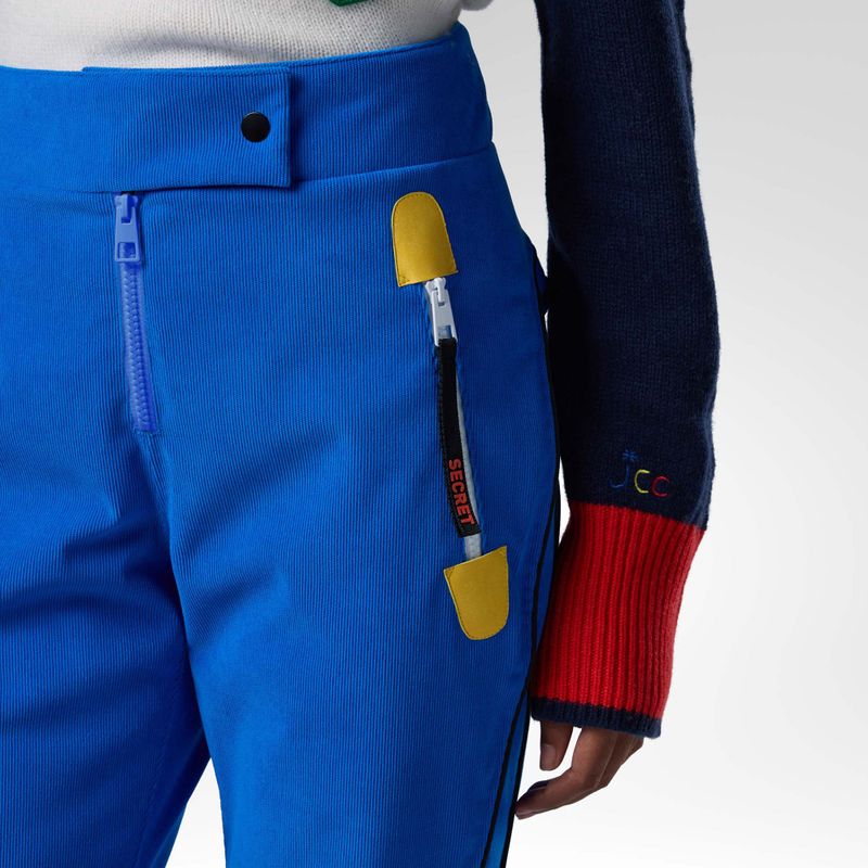 Штани лижні жіночі Rossignol JCC Seasonal victoria blue 5