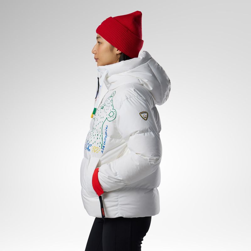 Куртка лижна жіноча Rossignol JCC Allsnow Down white 4