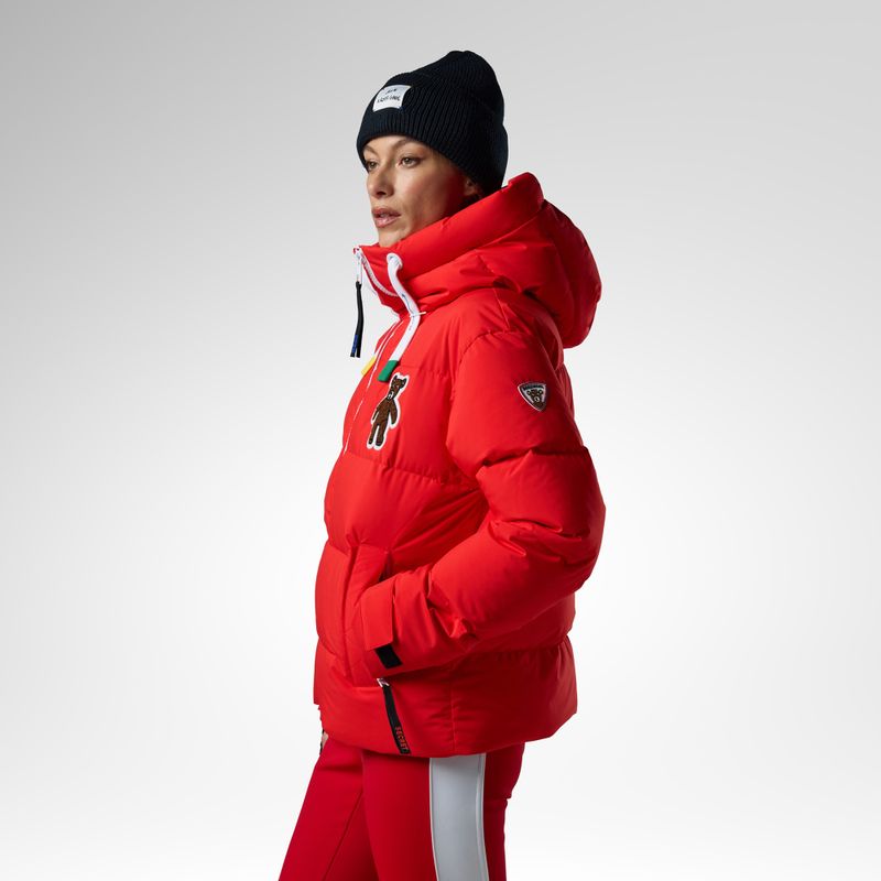 Куртка лижна жіноча Rossignol JCC Allsnow Down red 4