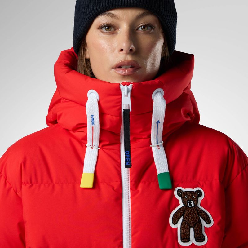 Куртка лижна жіноча Rossignol JCC Allsnow Down red 5
