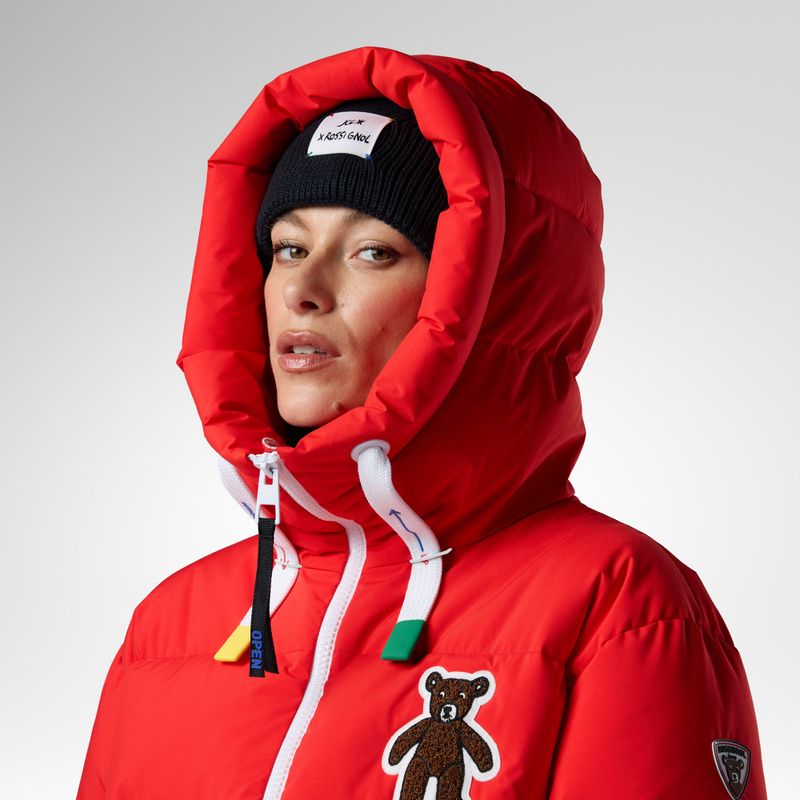 Куртка лижна жіноча Rossignol JCC Allsnow Down red 6