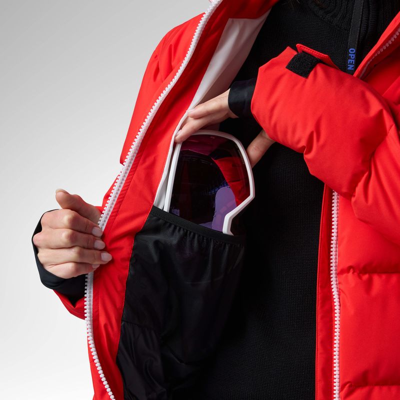 Куртка лижна жіноча Rossignol JCC Allsnow Down red 7