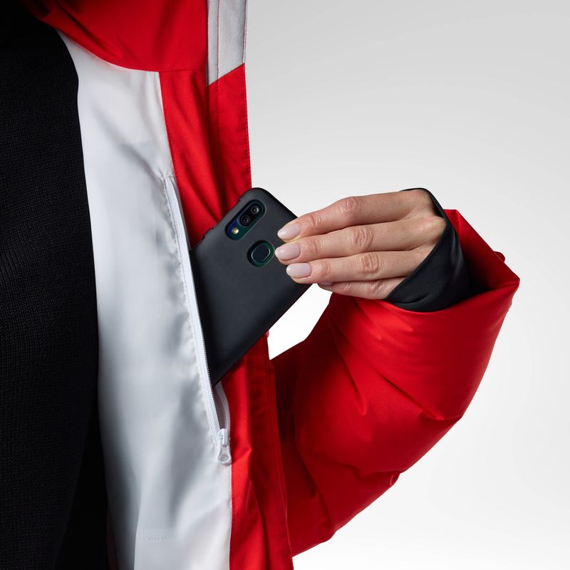 Куртка лижна жіноча Rossignol JCC Allsnow Down red 8