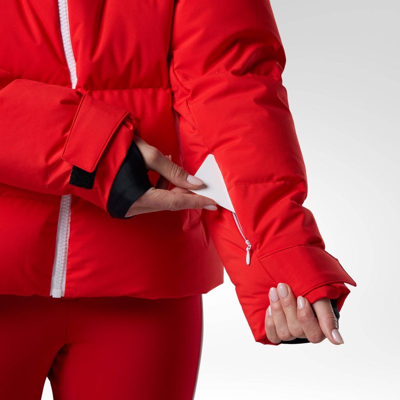 Куртка лижна жіноча Rossignol JCC Allsnow Down red 9