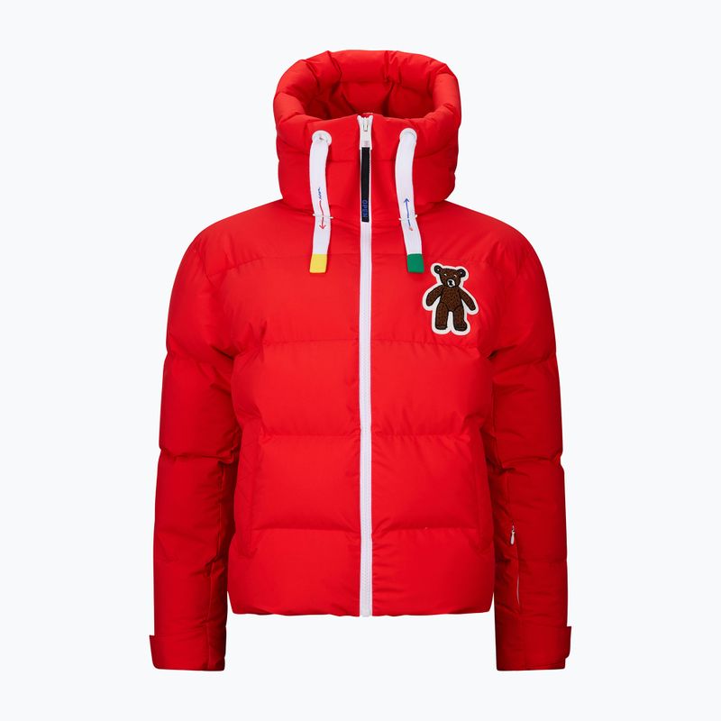 Куртка лижна жіноча Rossignol JCC Allsnow Down red 12