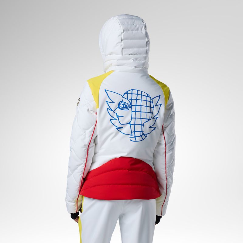 Куртка лижна жіноча Rossignol JCC Valdiz Down white 3