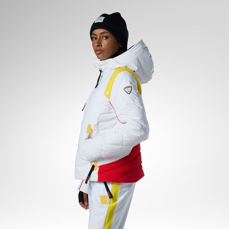 Куртка лижна жіноча Rossignol JCC Valdiz Down white 4