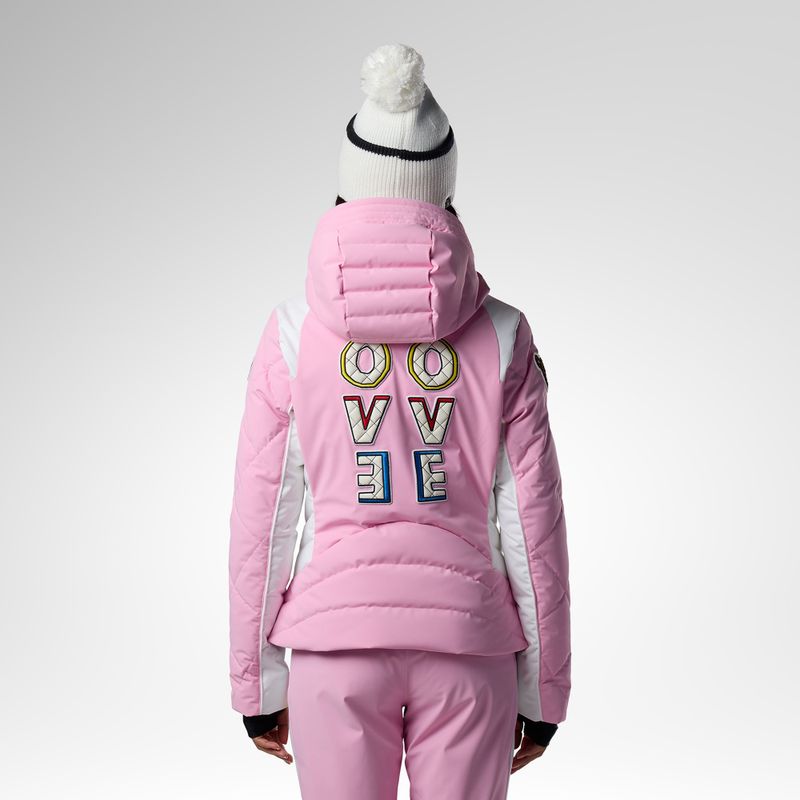 Куртка лижна жіноча Rossignol JCC Valdiz Down new pink 3