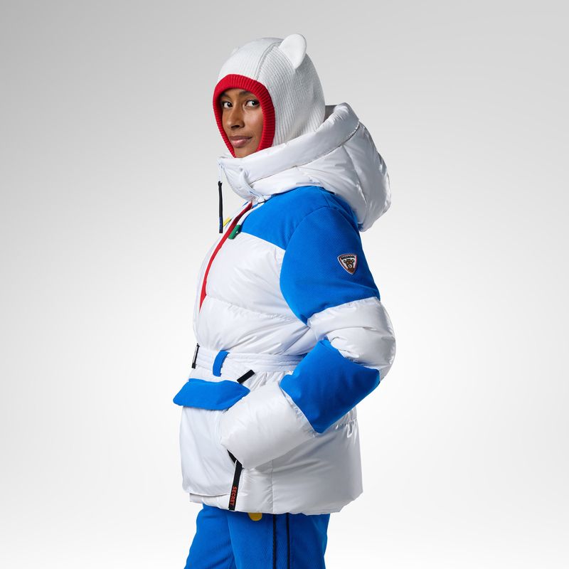 Куртка лижна жіноча Rossignol JCC Corduroy Down white 4