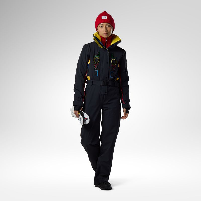 Комбінезон лижний жіночий Rossignol JCC black 2