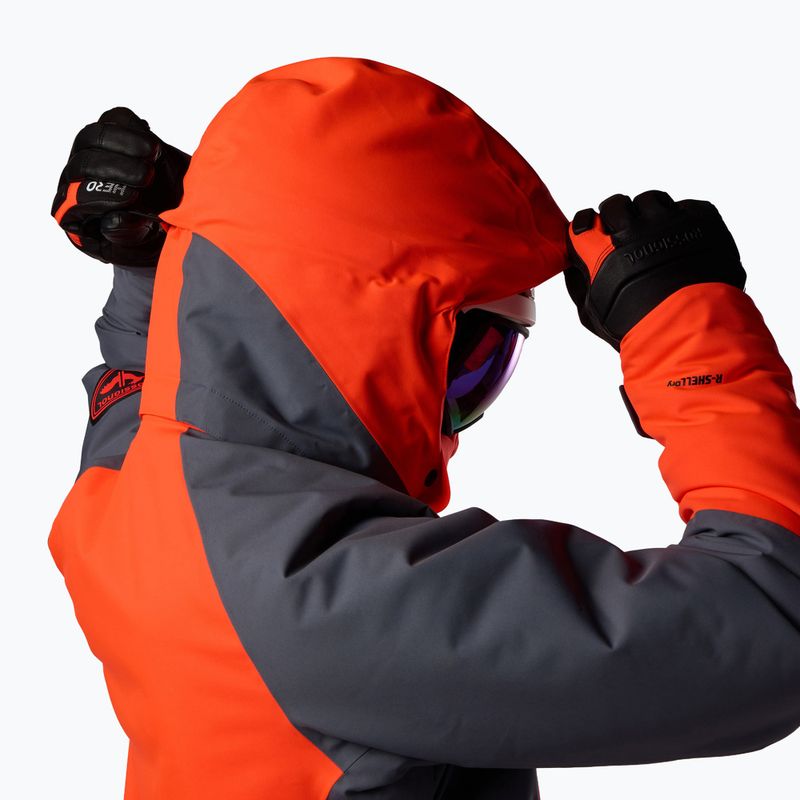 Куртка лижна чоловіча Rossignol Hero Insulated neon red 8