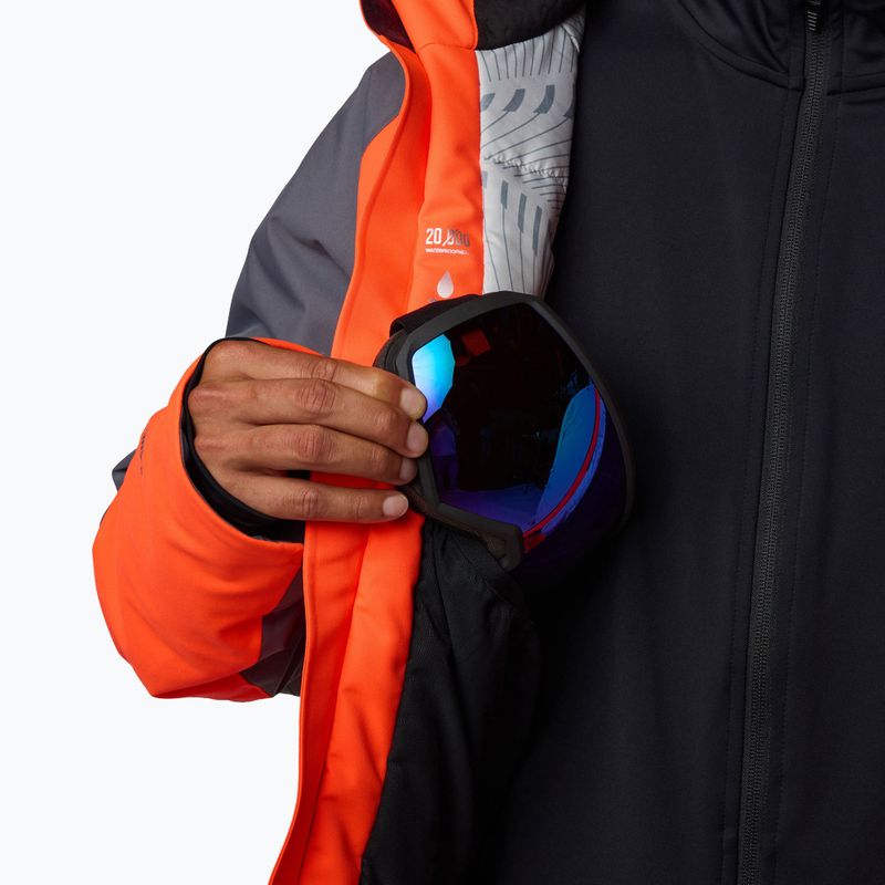 Куртка лижна чоловіча Rossignol Hero Insulated neon red 13