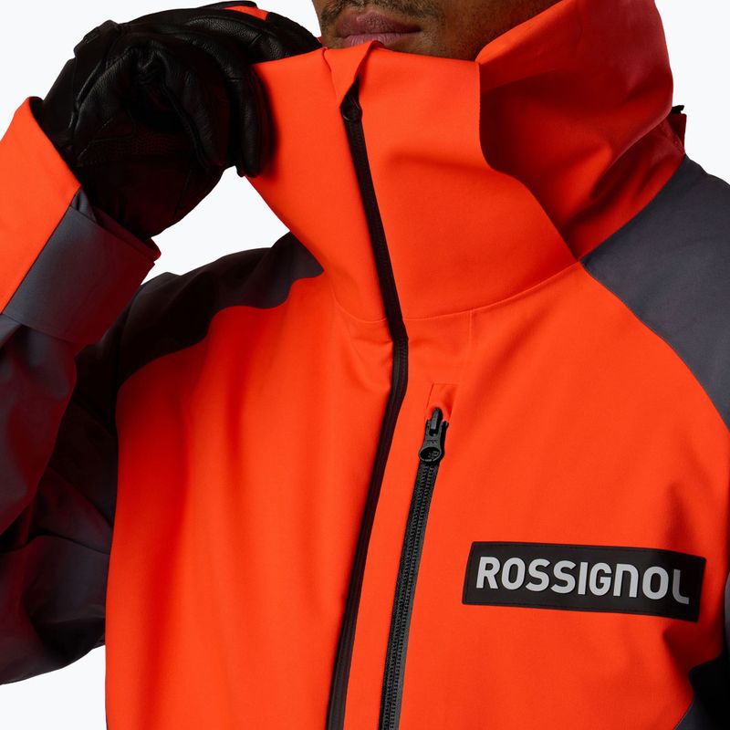 Куртка лижна чоловіча Rossignol Hero Insulated neon red 16