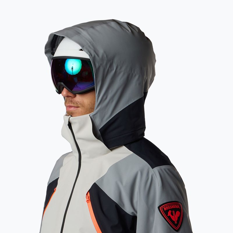 Куртка лижна чоловіча Rossignol Hero 4WS Insulated llght grey 5