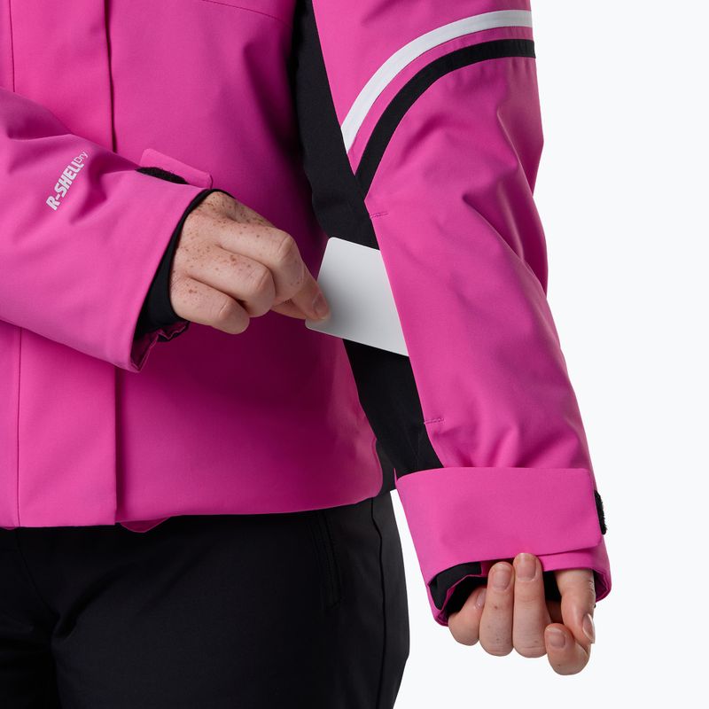 Куртка лижна жіноча Rossignol Strawpile Insulated electric fuchsia 7