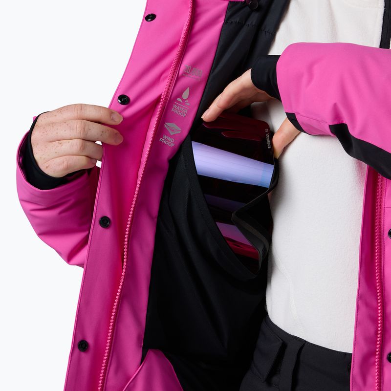 Куртка лижна жіноча Rossignol Strawpile Insulated electric fuchsia 10