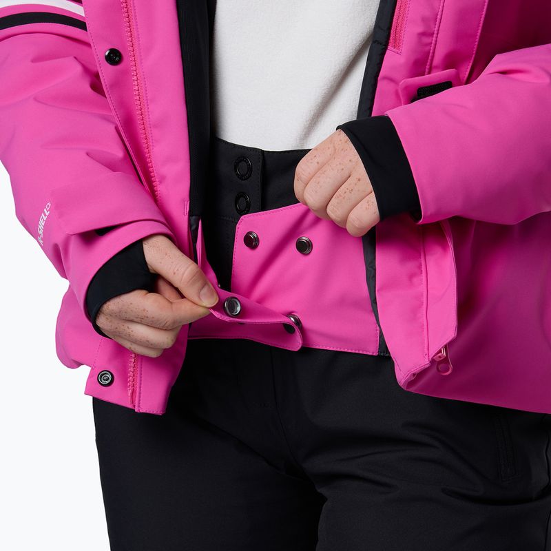 Куртка лижна жіноча Rossignol Strawpile Insulated electric fuchsia 12