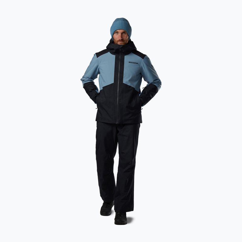 Куртка лижна чоловіча Rossignol Rochrun Insulated winward blue/black 2