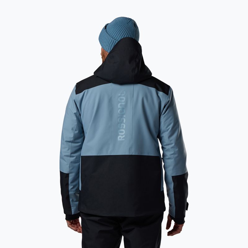 Куртка лижна чоловіча Rossignol Rochrun Insulated winward blue/black 3