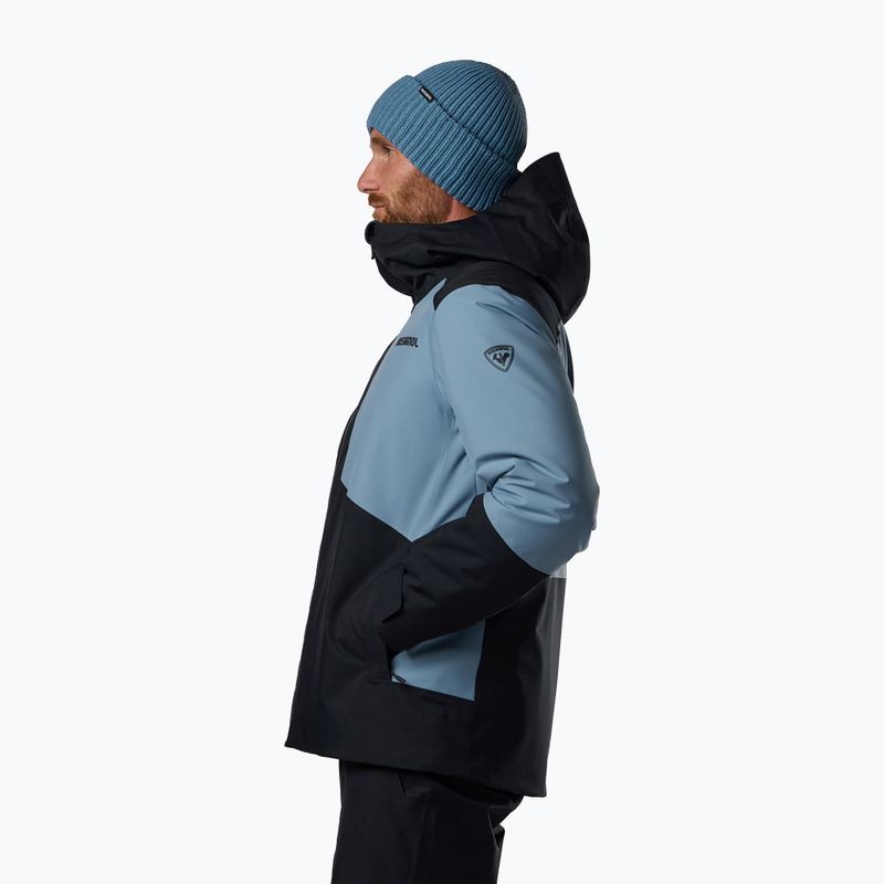 Куртка лижна чоловіча Rossignol Rochrun Insulated winward blue/black 4