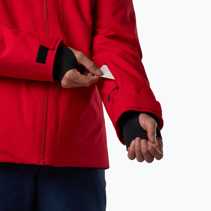 Куртка лижна чоловіча Rossignol Rochrun Insulated sport red solid 6
