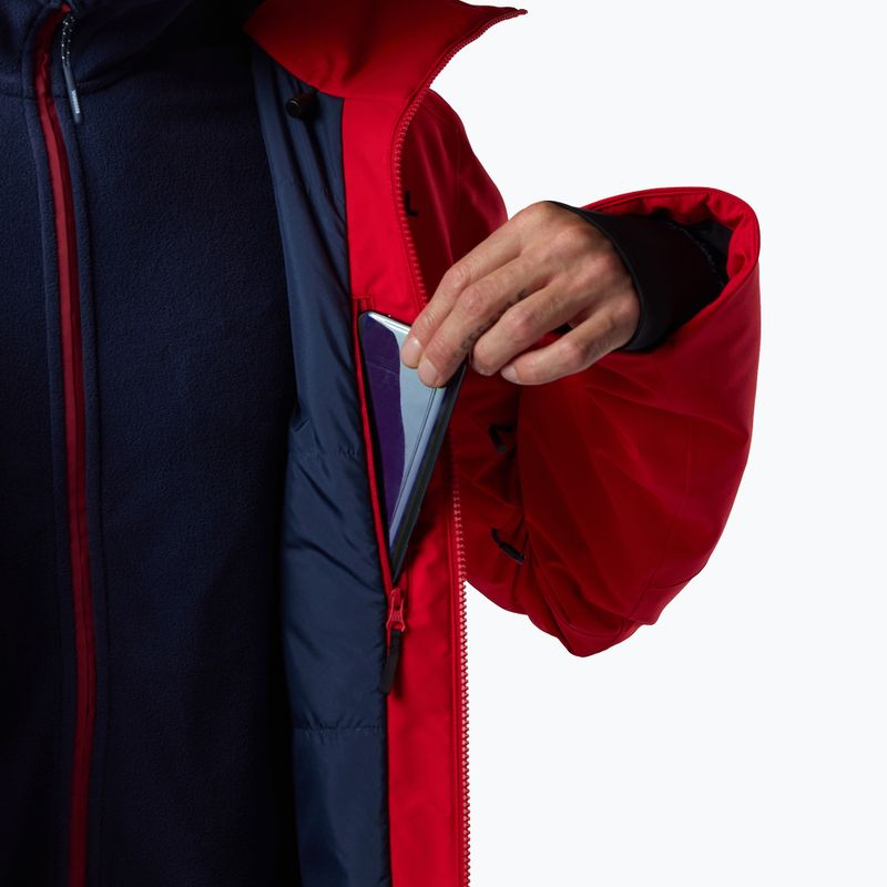 Куртка лижна чоловіча Rossignol Rochrun Insulated sport red solid 8