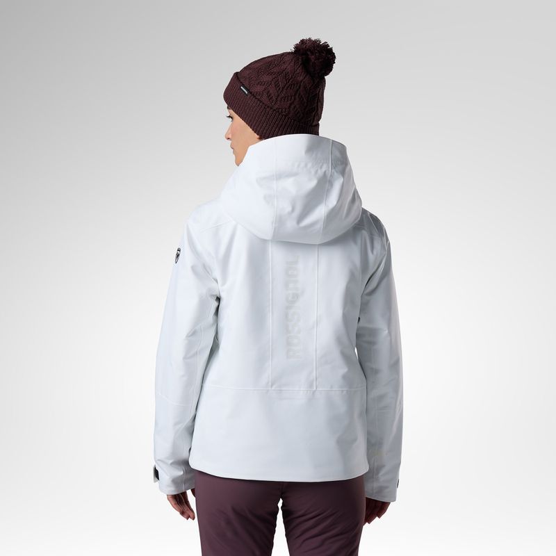 Куртка лижна жіноча Rossignol Rochrun Insulated white 3